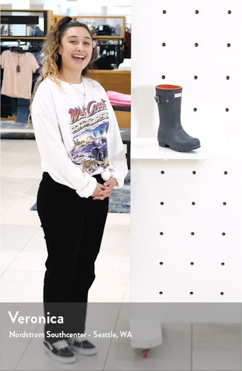 Original Insulated Short Waterproof Rain Boot, sales video thumbnail