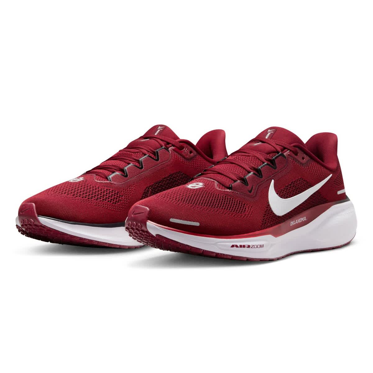 Nike Unisex Nike Crimson Oklahoma Sooners Zoom Pegasus 41 Running Shoes, Alternate, color, 