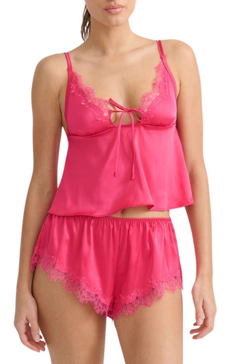 Sorrento Lace Trim Shorts