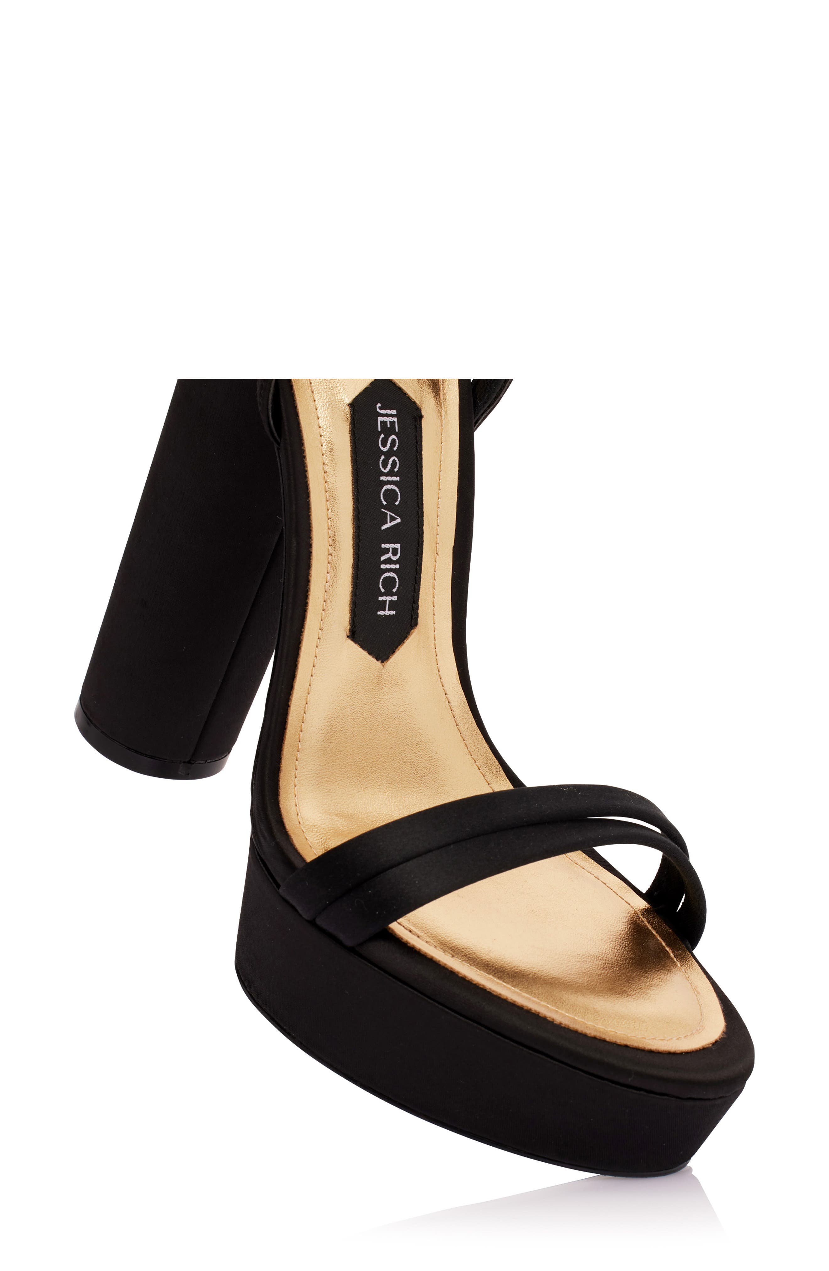 JESSICA RICH Platform Sandal, Alternate, color, 