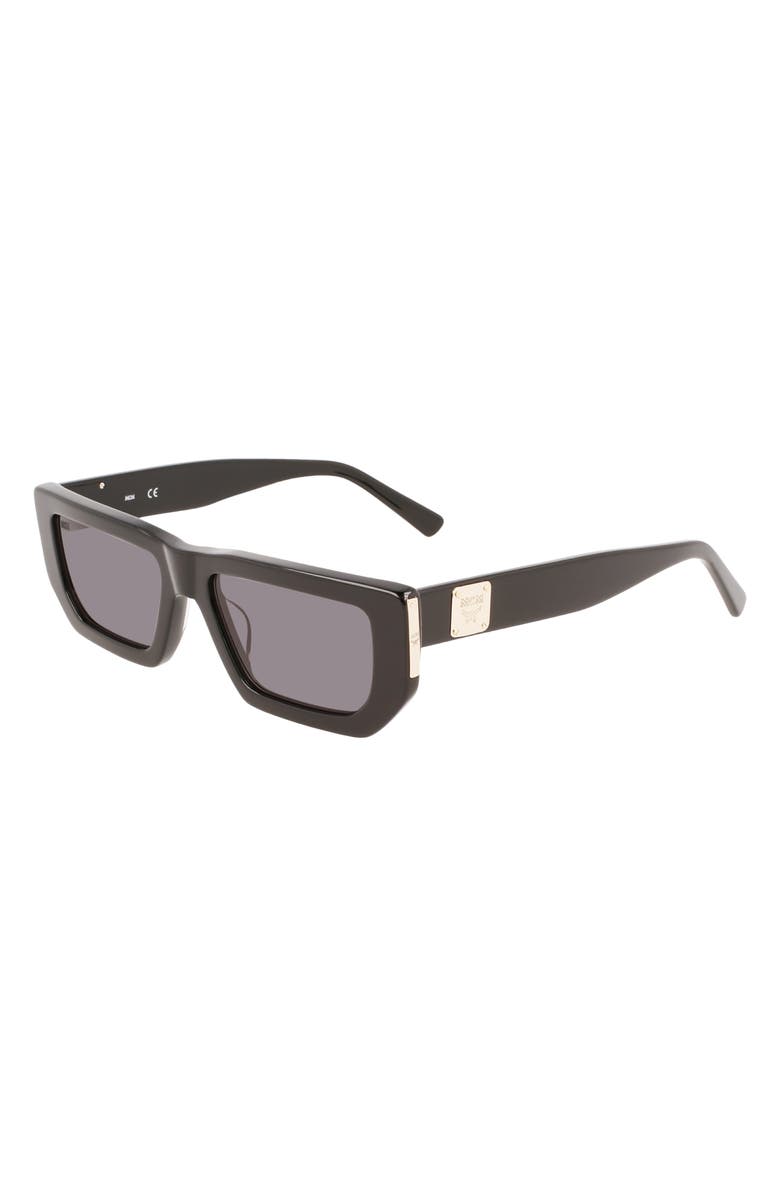 MCM 51mm Rectangle Sunglasses, Alternate, color, 