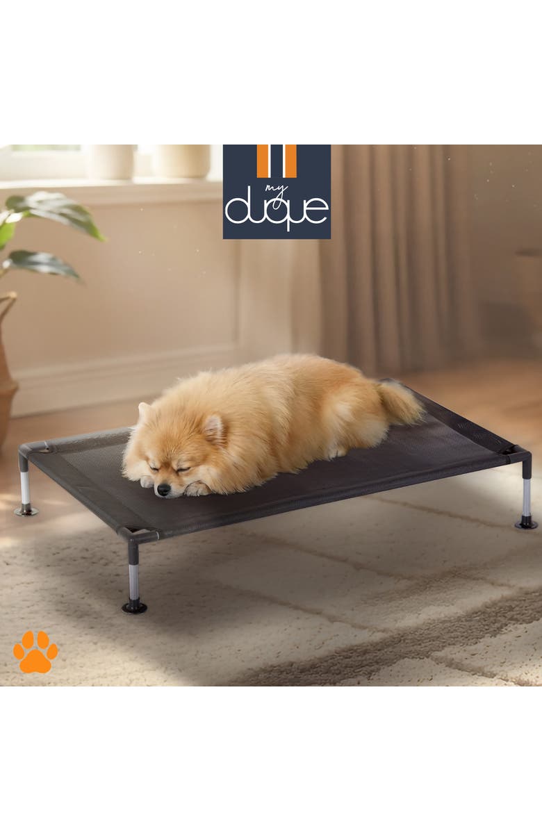 My Duque Pet Bed, 23.5 Inches x 18 Inches, Alternate, color, Black