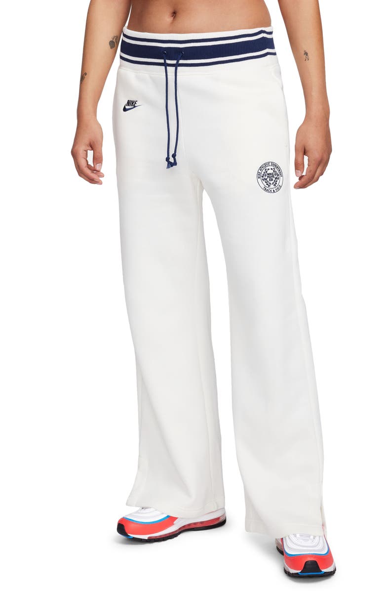 Nike Sportswear Phoenix Fleece Wide Leg Sweatpants, Main, color,