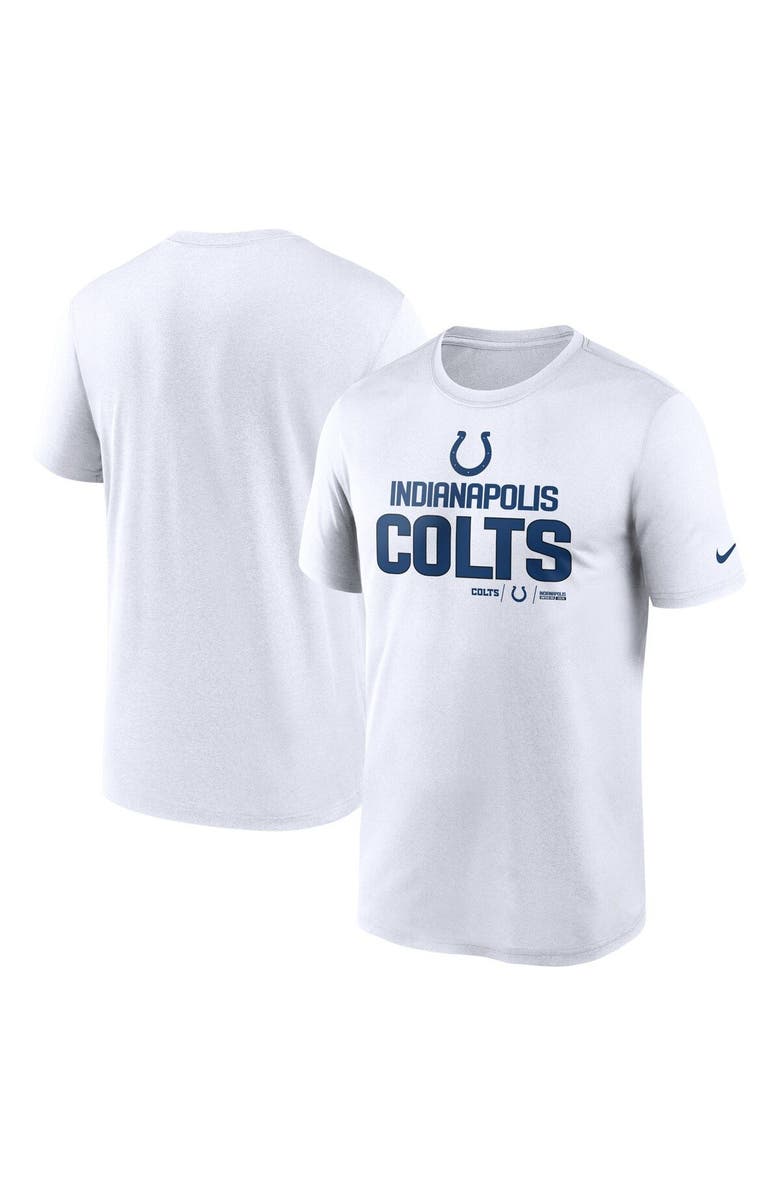 Nike Men's Nike White Indianapolis Colts Legend Community Performance T-Shirt, Main, color, White