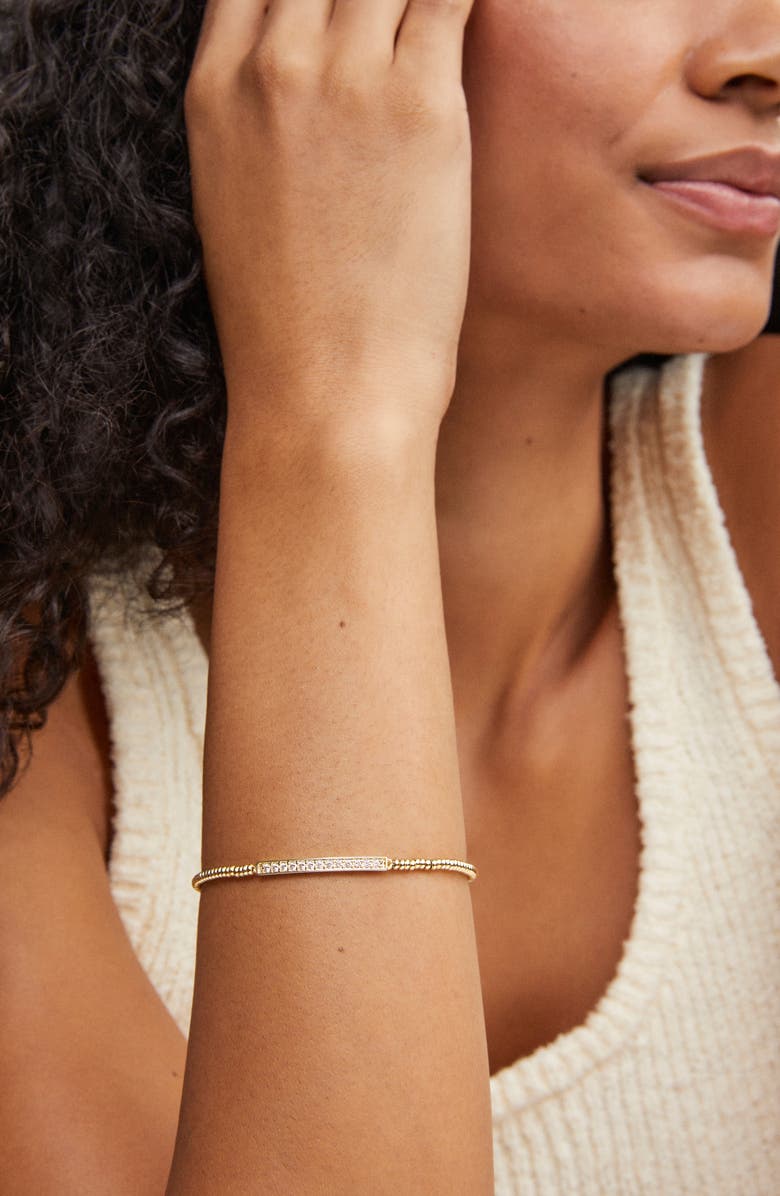 Kendra Scott Addison Stretch Bracelet, Alternate, color, Gold