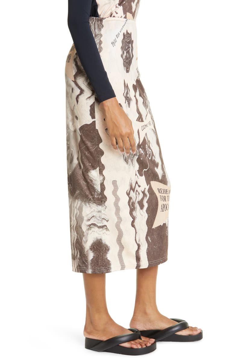 ELLISS Cosmic Vibes Midi Skirt, Alternate, color, 