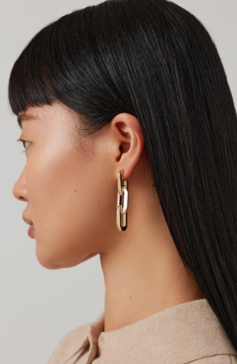 JENNY BIRD Toni Drop Earrings, Alternate, color, Two-Tone