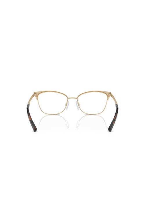 Michael Kors 51mm Cat Eye Optical Glasses In Brown