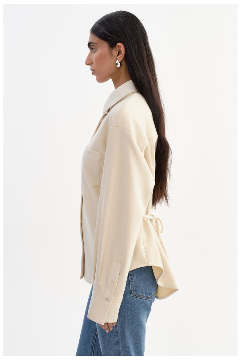 Tosca | Faux Suede Shirt, Alternate, color, Opal