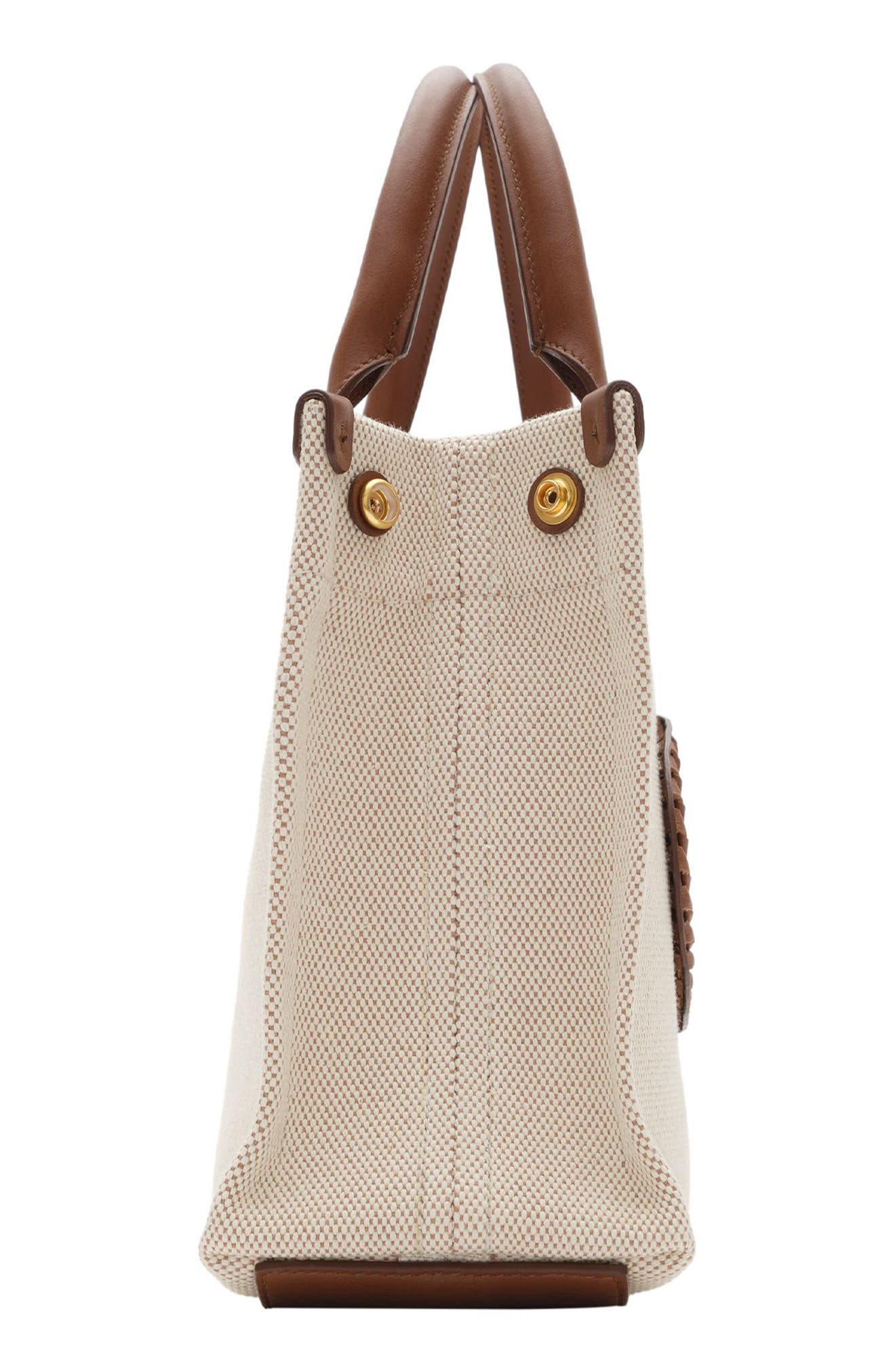 Mini Clovelly Canvas Tote, Alternate, color, NATURAL