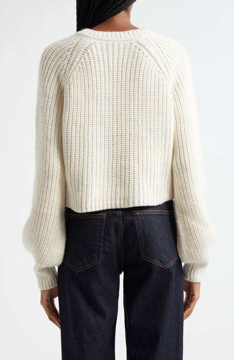 Cinq à Sept Keren Rhineston Button Sweater, Alternate, color, 