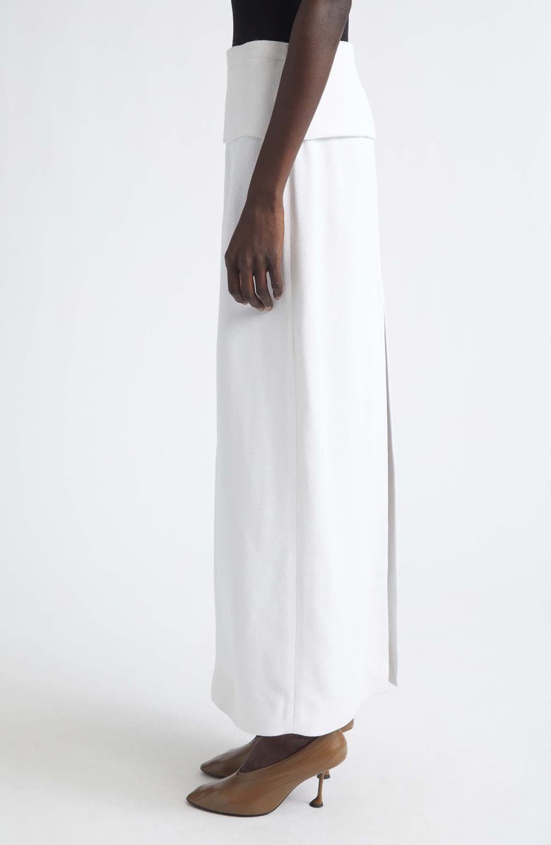 Proenza Schouler Liora Heavy Sable Maxi Skirt, Alternate, color, White