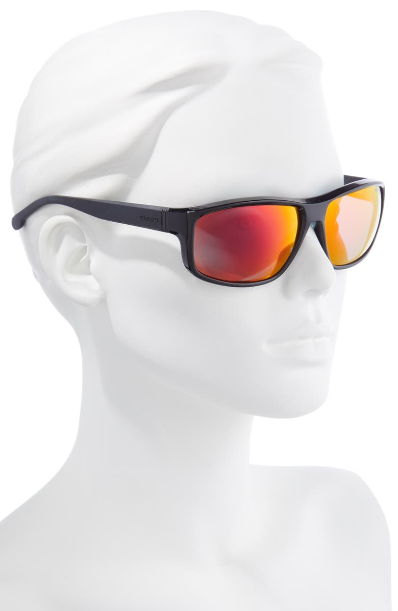 Carrera Eyewear 61mm Rectangular Sunglasses, Alternate, color, 