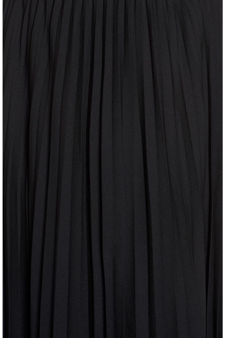 Pleated Skirt, Alternate, color, BLACK
