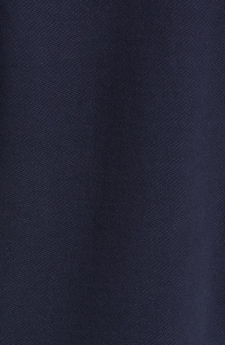 BEAMS Plus Half Zip Cotton Piqué Sweatshirt, Alternate, color,