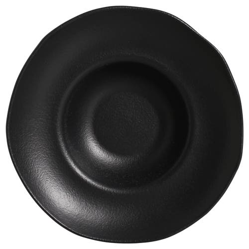 Porto Brasil Deep Rim Plate Set Of 4 In Black