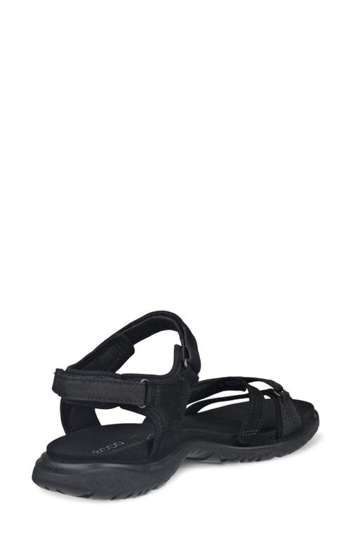 Ecco Offroad Roam Sandal In Black/black