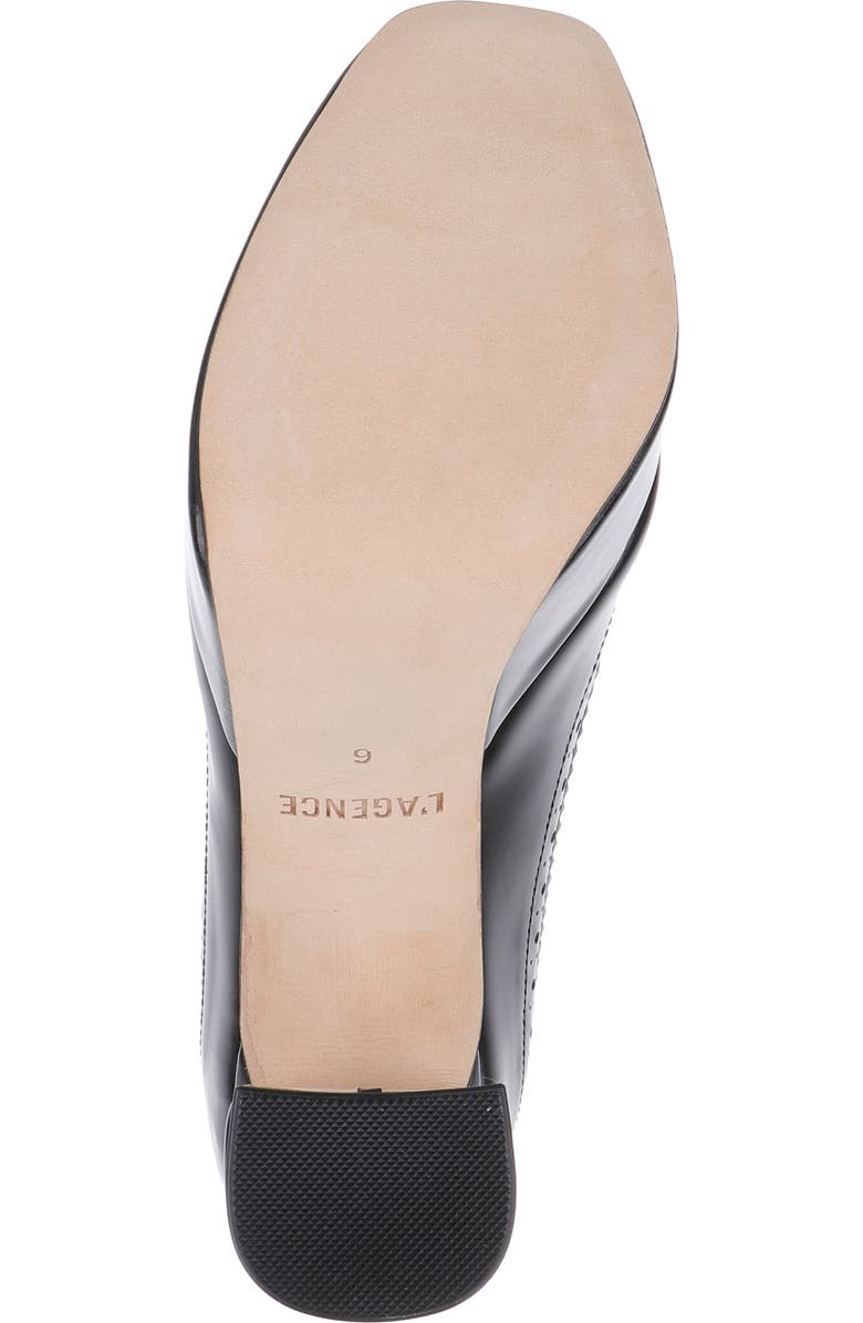 L'AGENCE Tania Platform Pump, Alternate, color, Black Leather