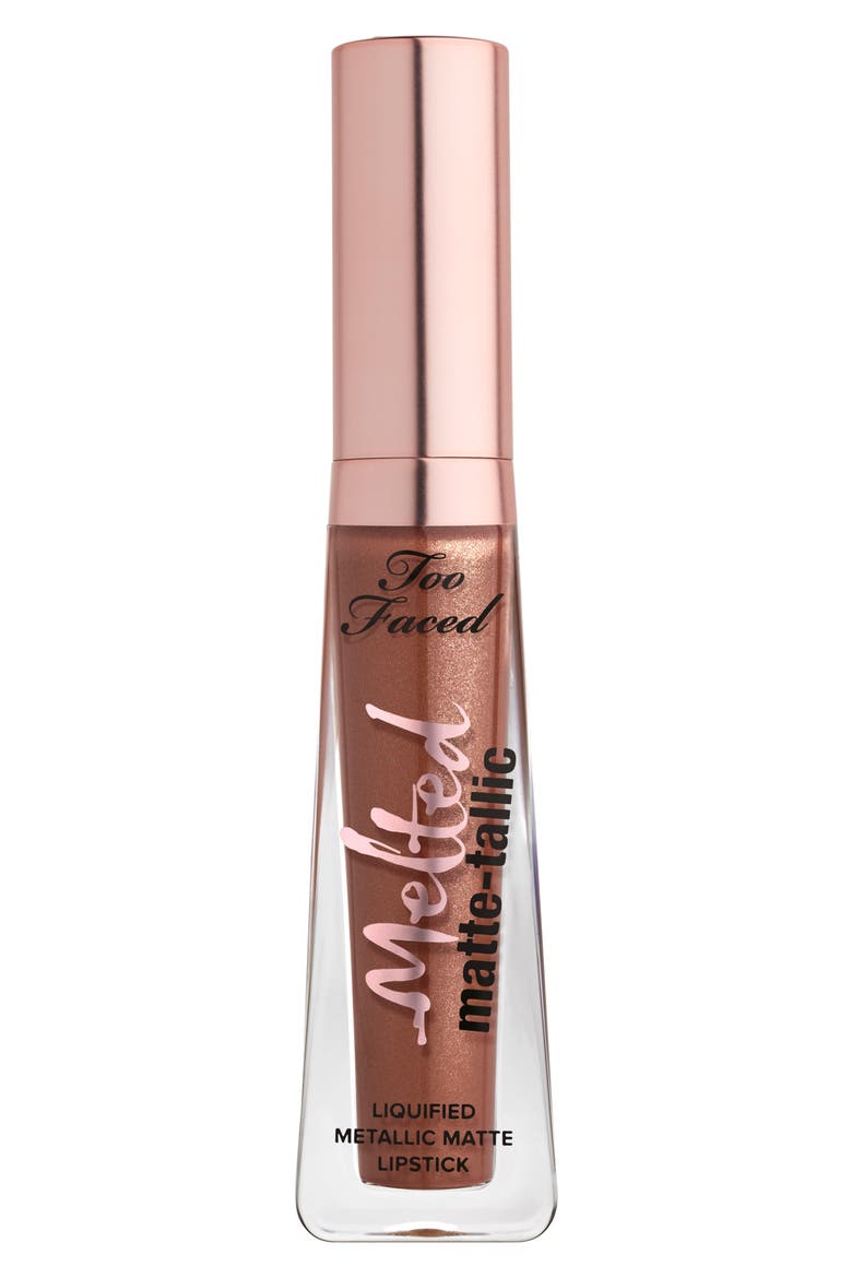 Melted Matte-tallics Liquid Lipstick, Main, color, FAKING IT