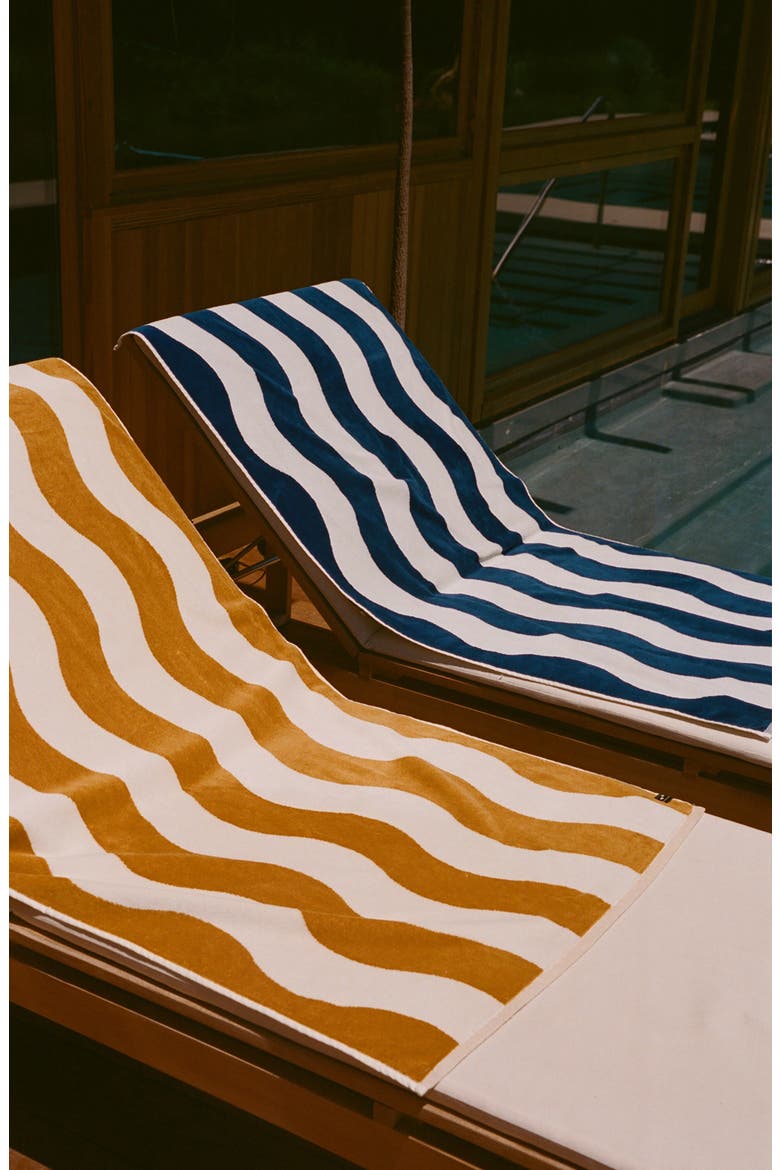 Stripe Beach Towel, Alternate, color, BRUSH