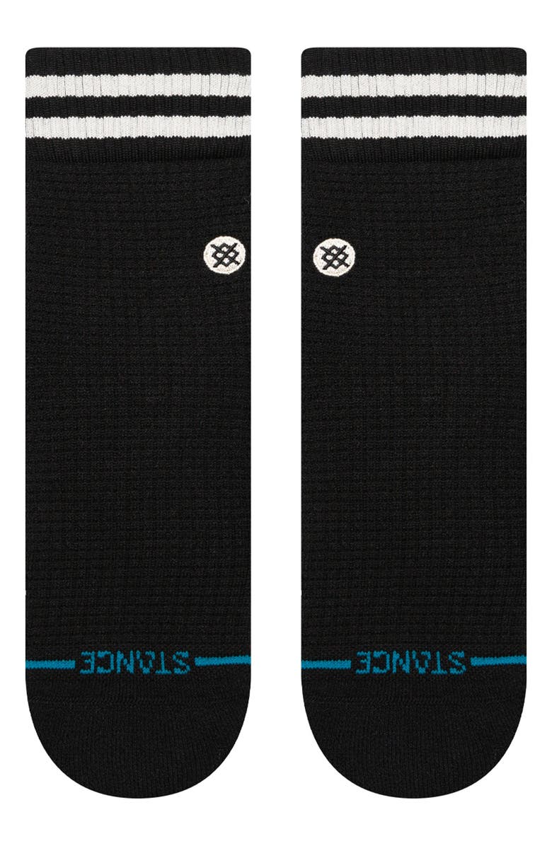Stance Waffles & Butter Cotton Blend Quarter Crew Socks, Alternate, color, 