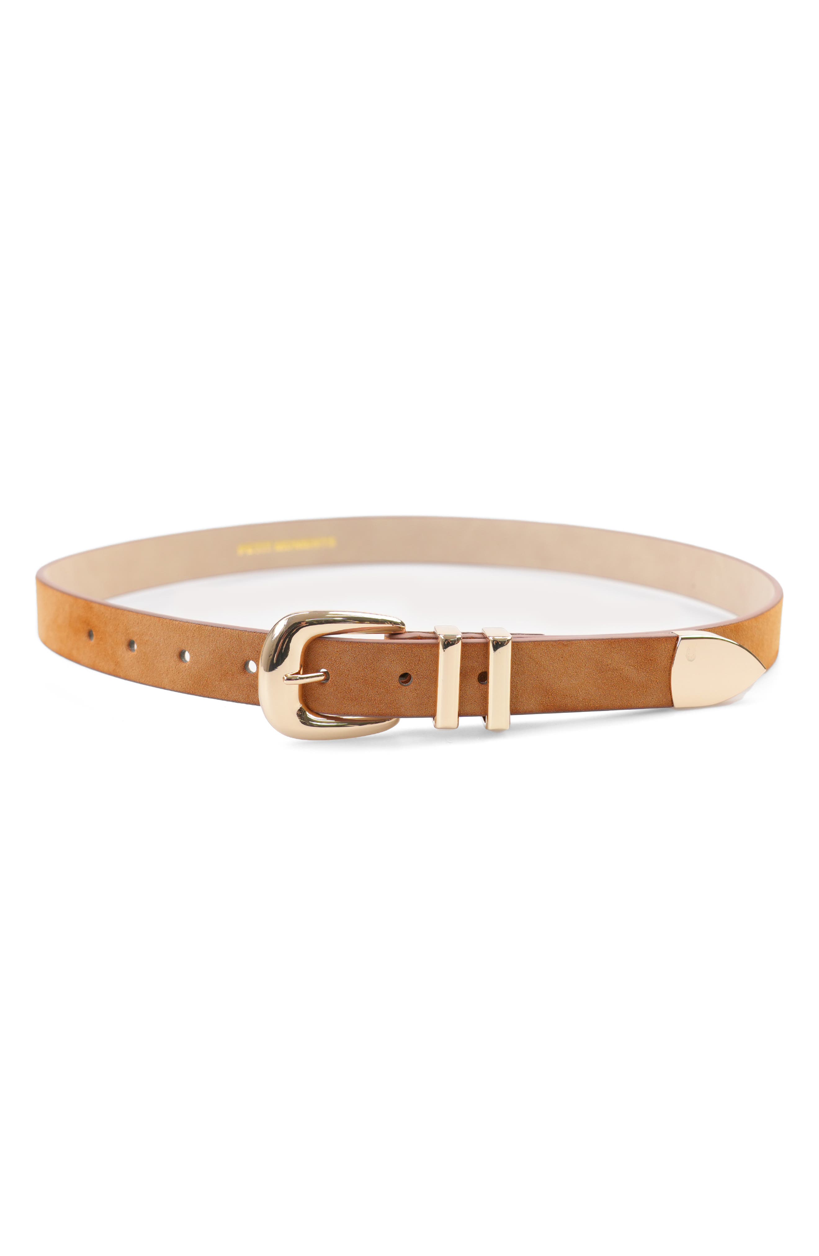 CAMEL SUEDE/ GOLD