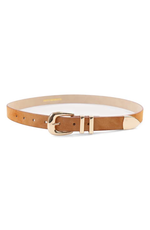 Atlas Faux Leather Belt