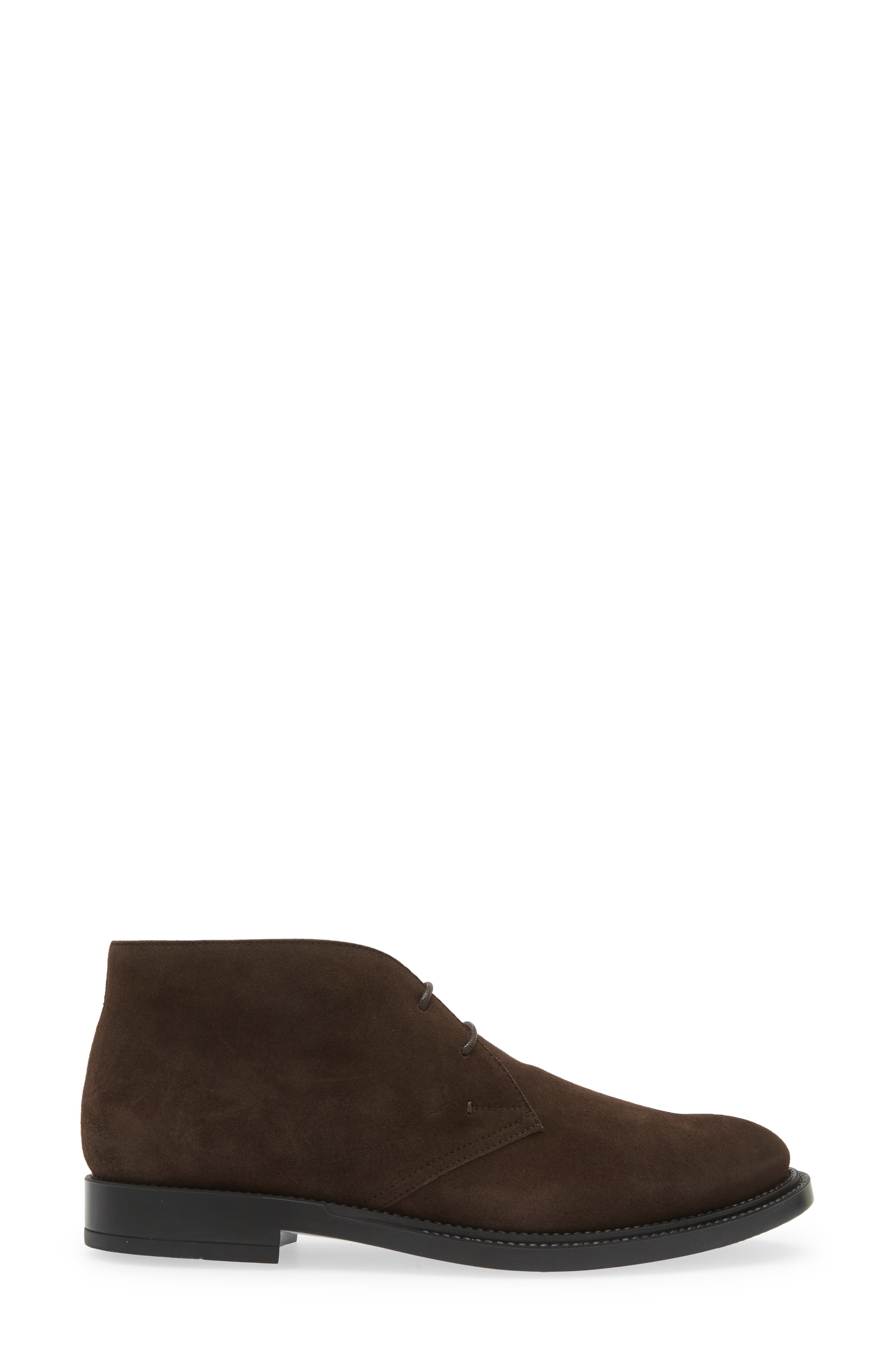 Tod
s Gomma Chukka Boot, Alternate, color, Testa Moro