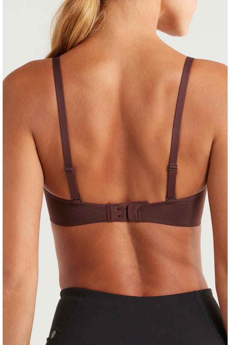 Alate Minimalist Dri-FIT Padded Sports Bra, Alternate, color, 227 EARTH/WHITE