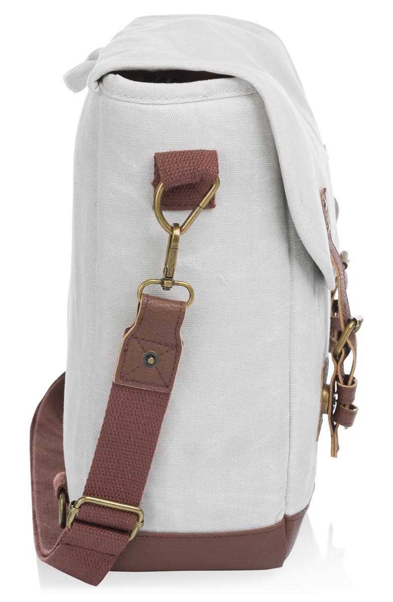 Picnic Time Adventure Wine Tote Bag & Accessories Set, Alternate, color, White