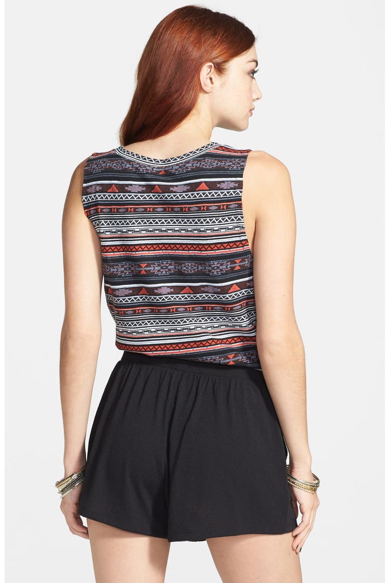 Knit Shorts, Alternate, color, BLACK