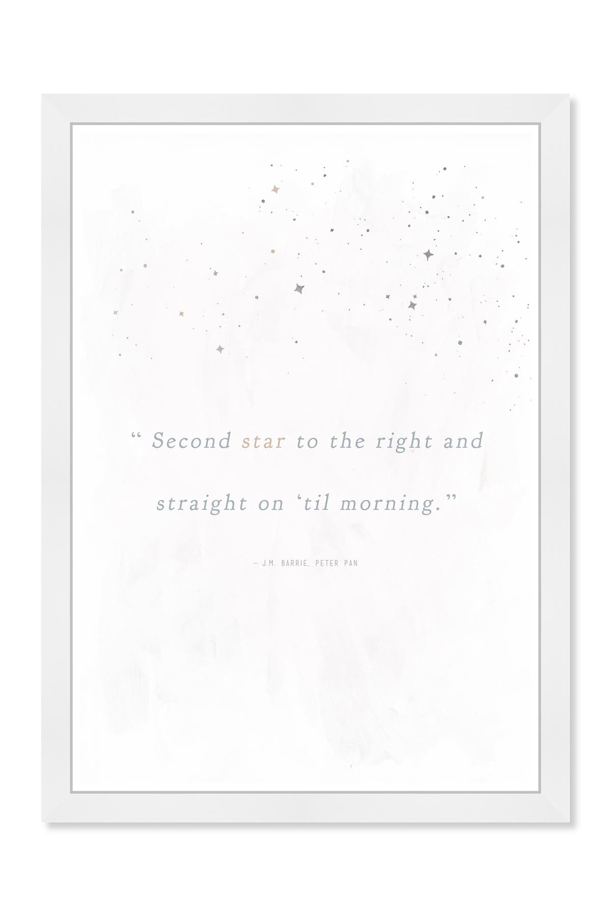 Wynwood Studio Second Star Gray Wall Art