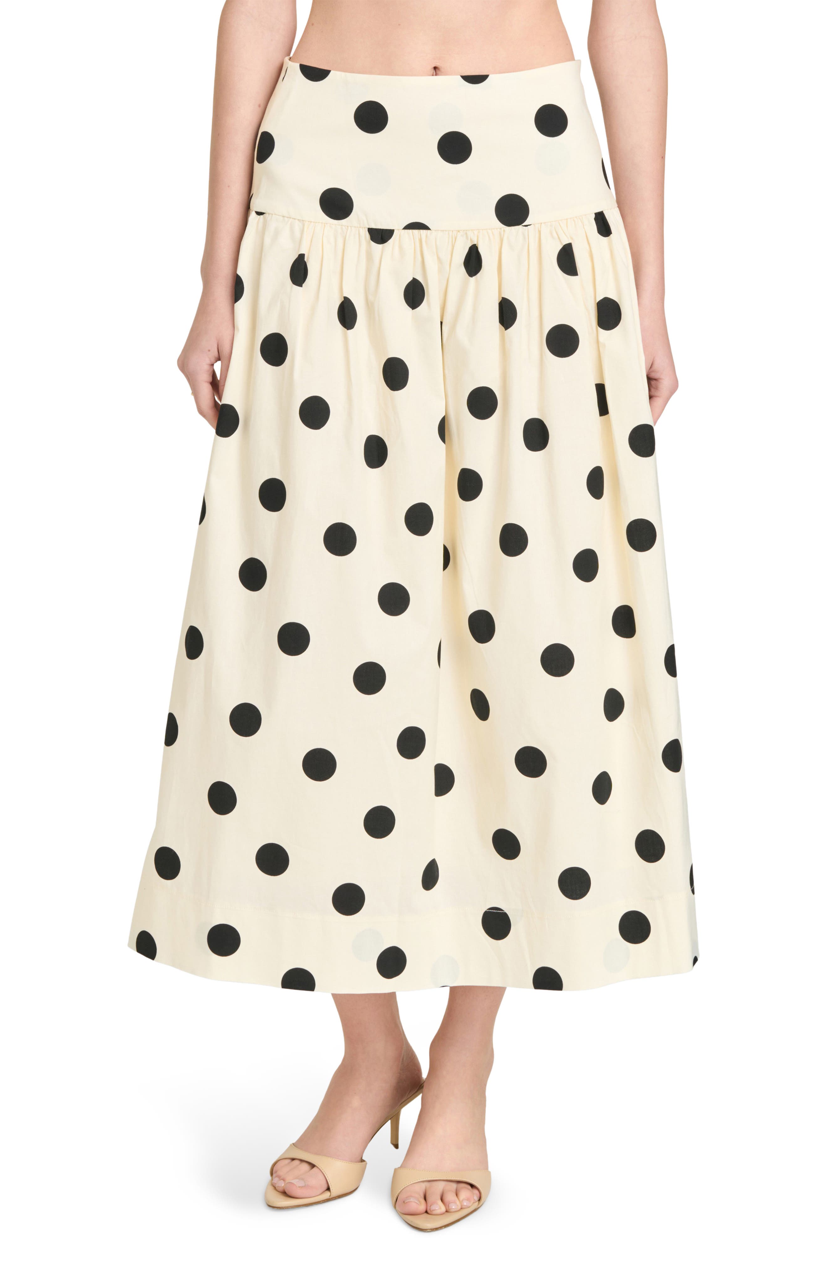 selected ANT IVORY POLKA DOT