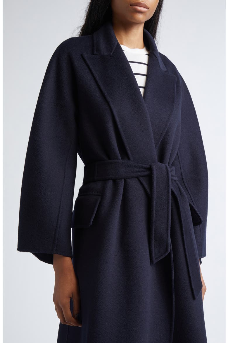Cesto Virgin Wool Longline Coat, Alternate, color, ULTRAMARINE
