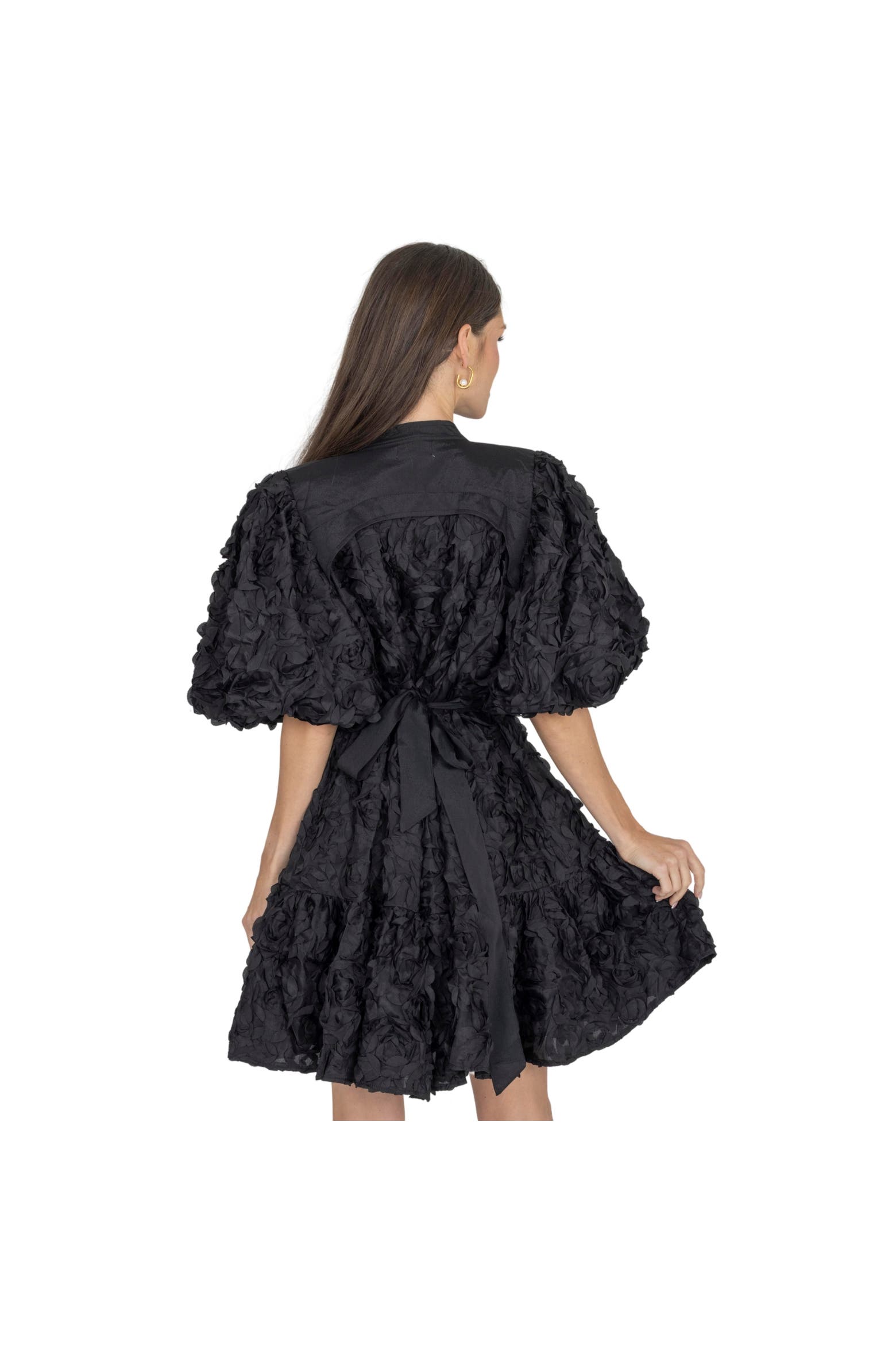 Mini Clean Up Business AKALIA Eli Lace-Up Mini Dress (Women) | Nordstrom