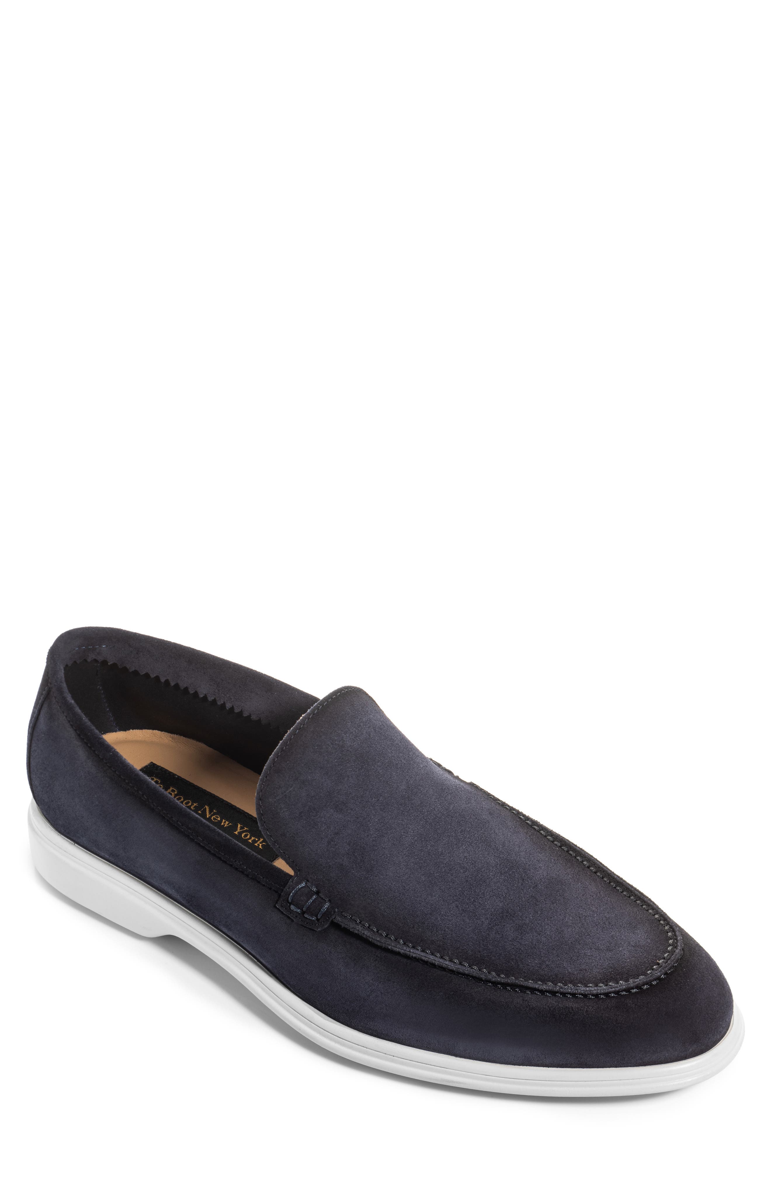 TO BOOT NEW YORK Montage Loafer, Main, color, Blue Suede