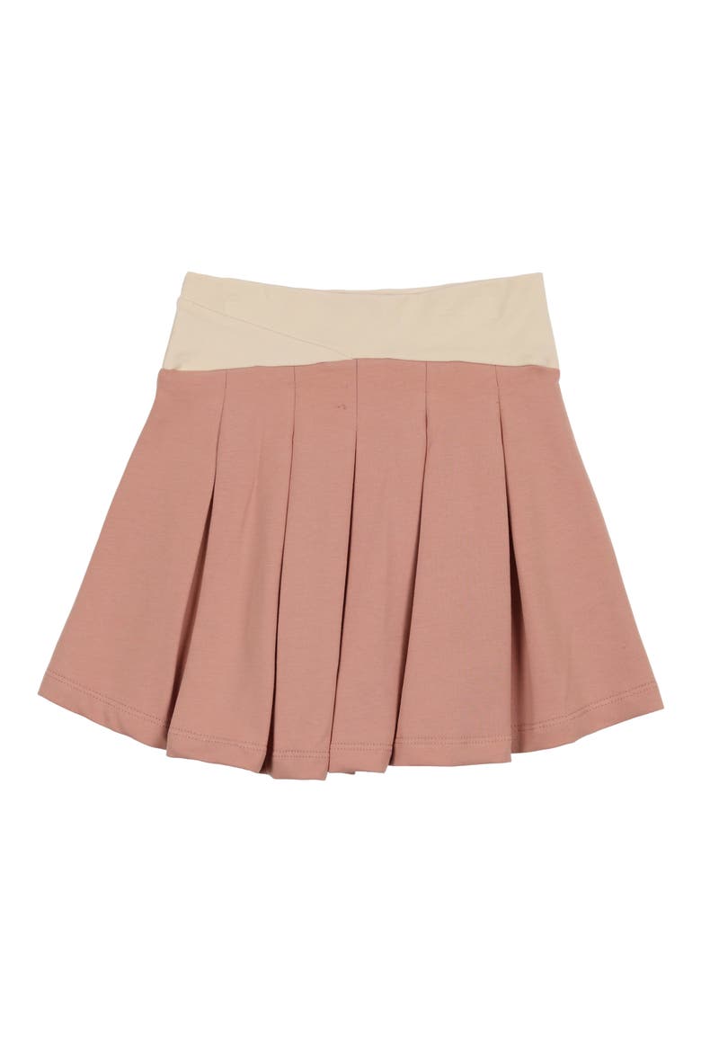 Kids' Tennis Club Cotton Blend Skirt, Main, color, MAUVE