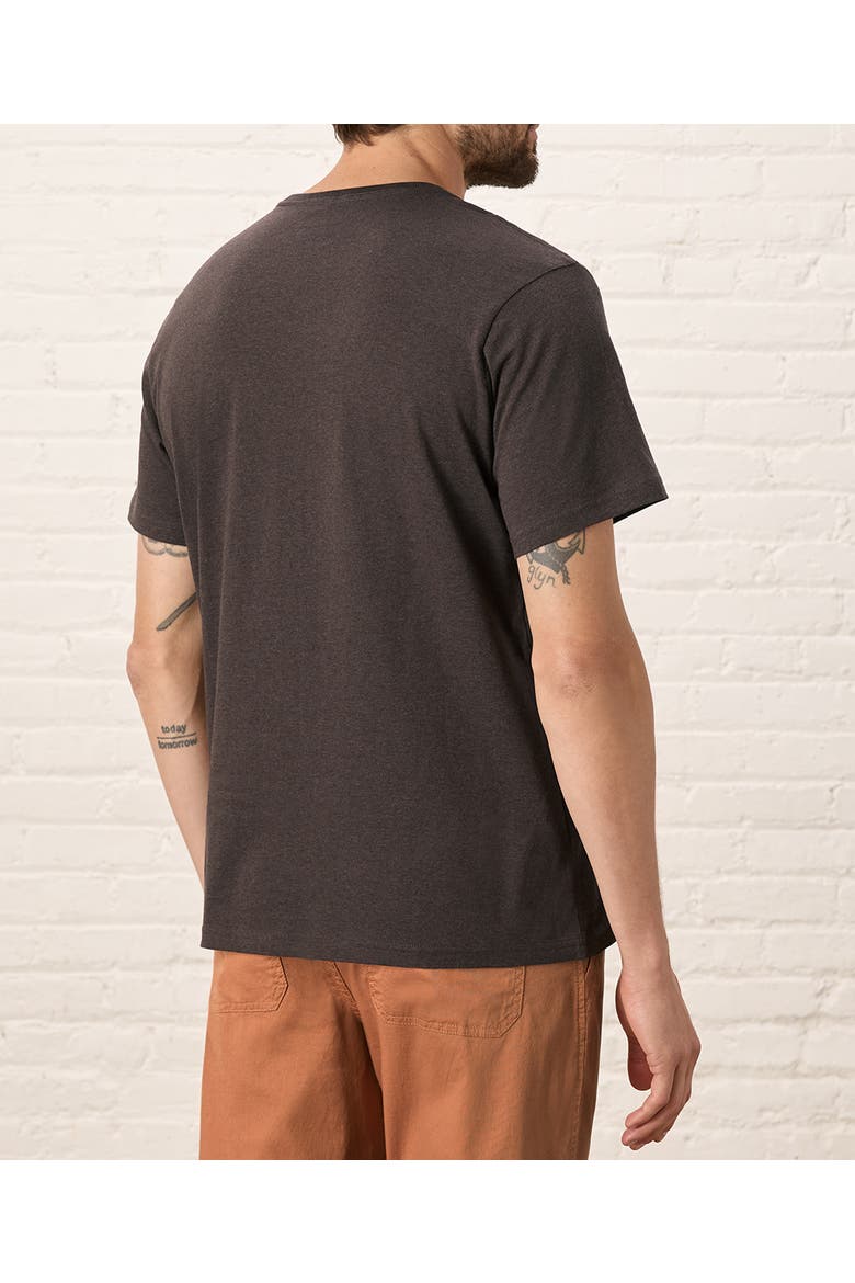 Organic Cotton Softspun Pocket Crew Tee, Alternate, color, Black
