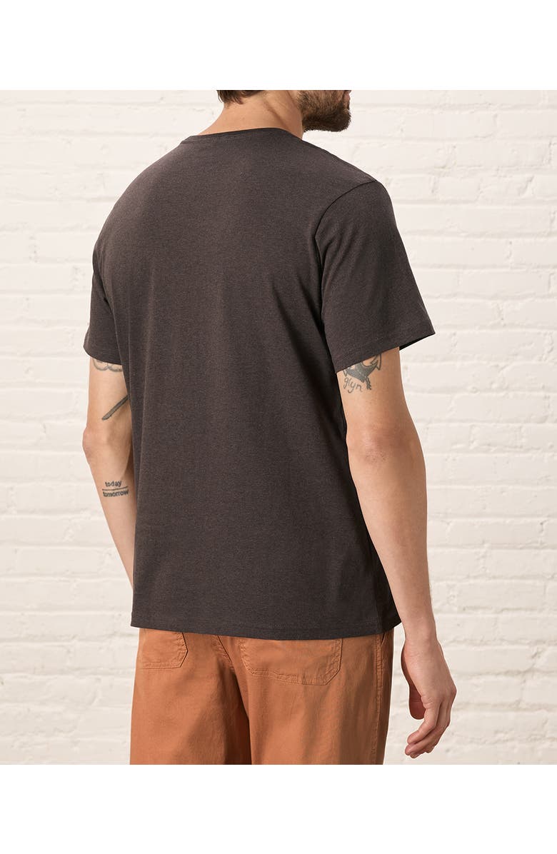 Pact Organic Cotton Softspun Pocket Crew Tee, Alternate, color, Black