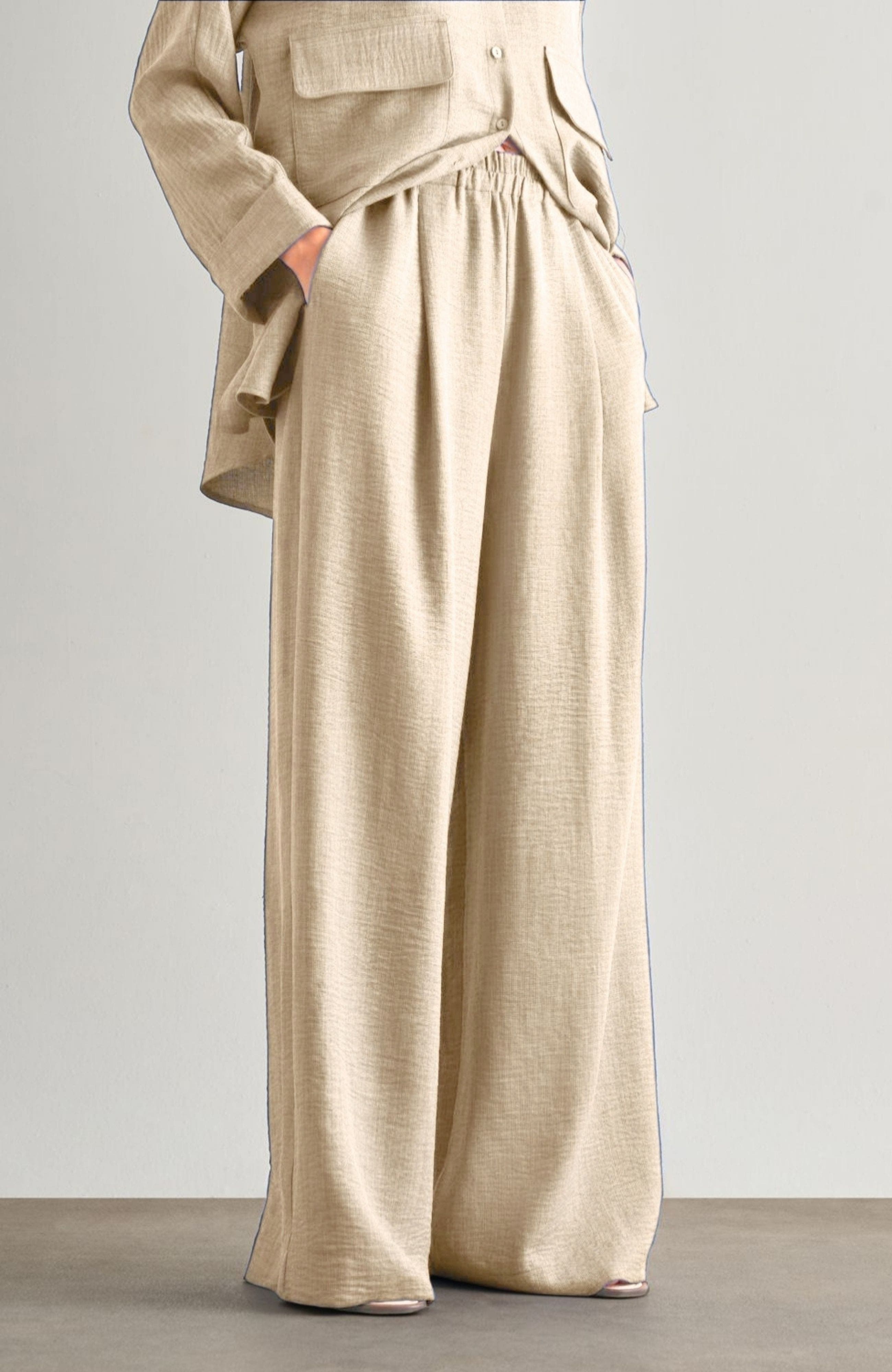 Wide-Leg Pants - image 4