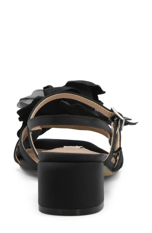 Charles David Deb Slingback Mary Jane Sandal In Black