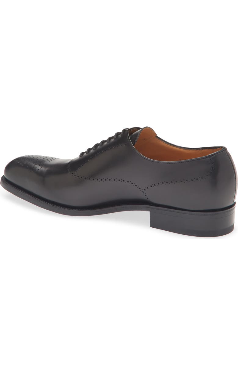 JM WESTON Savile Perforated Wholecut Oxford, Alternate, color, Black