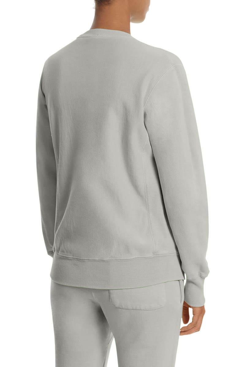 Champion Pigment Dyed Reverse Weave<sup>®</sup> Crewneck Sweatshirt, Alternate, color,