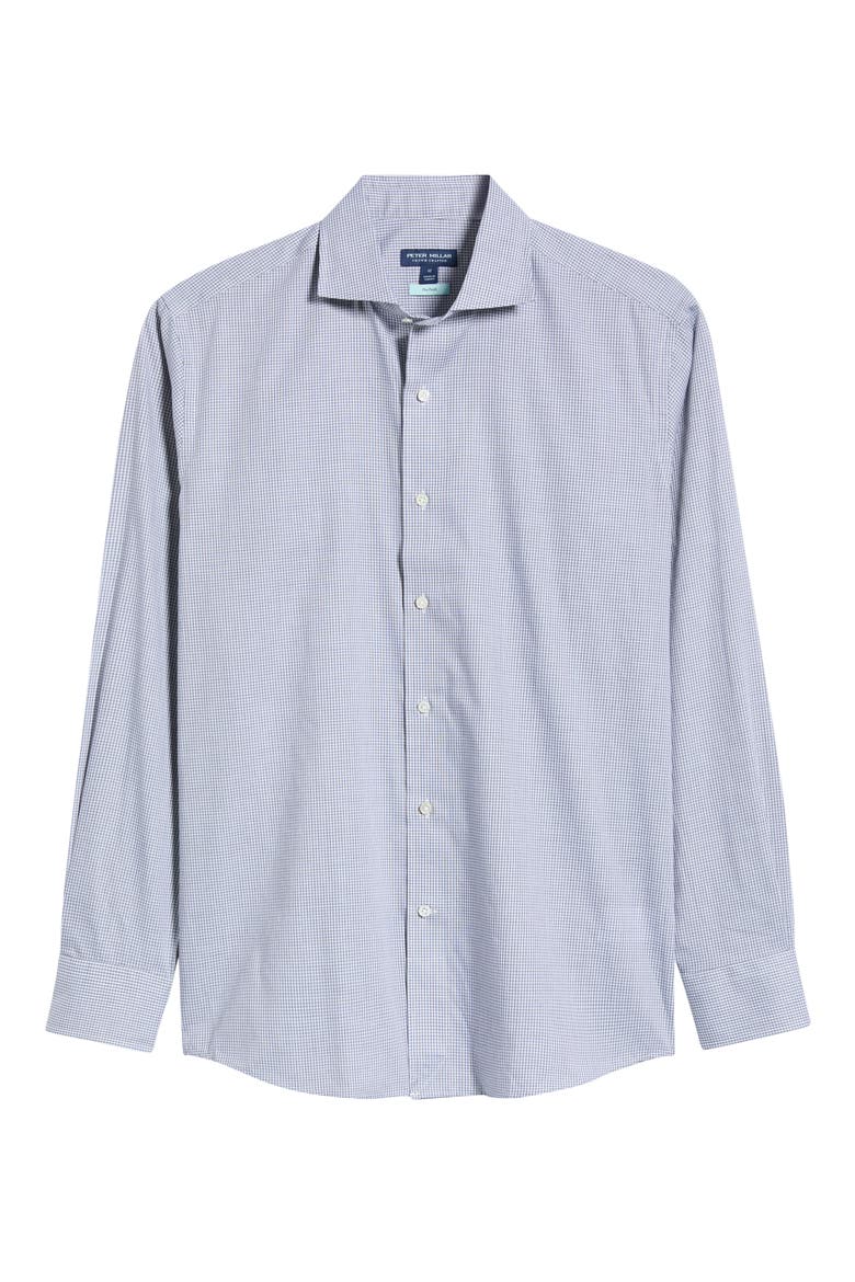 Winston Cotton Sport Shirt, Alternate, color, NAVY