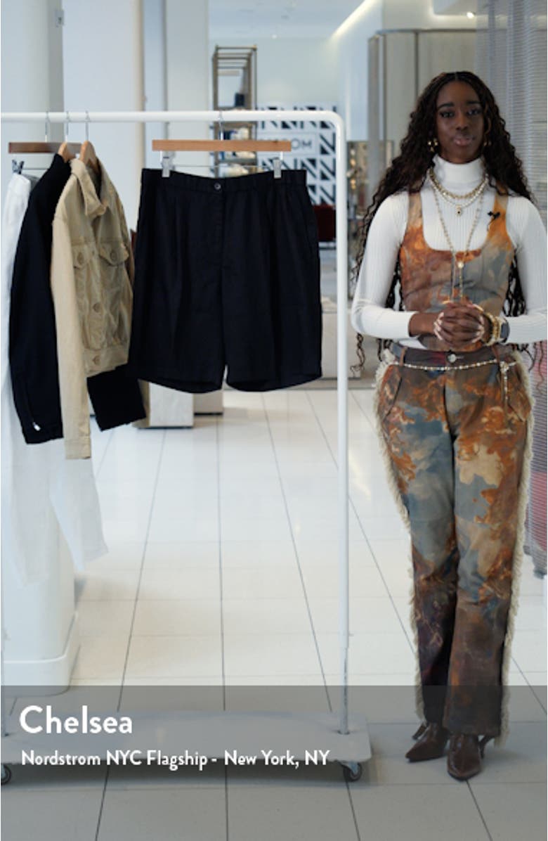 Organic Linen Shorts, sales video thumbnail