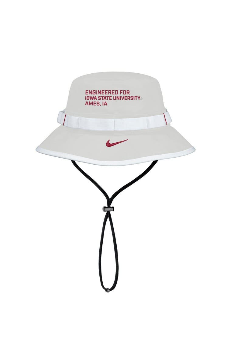Nike Men's Nike Gray Iowa State Cyclones 2025 On-Field Boonie Performance Bucket Hat, Alternate, color, Gray