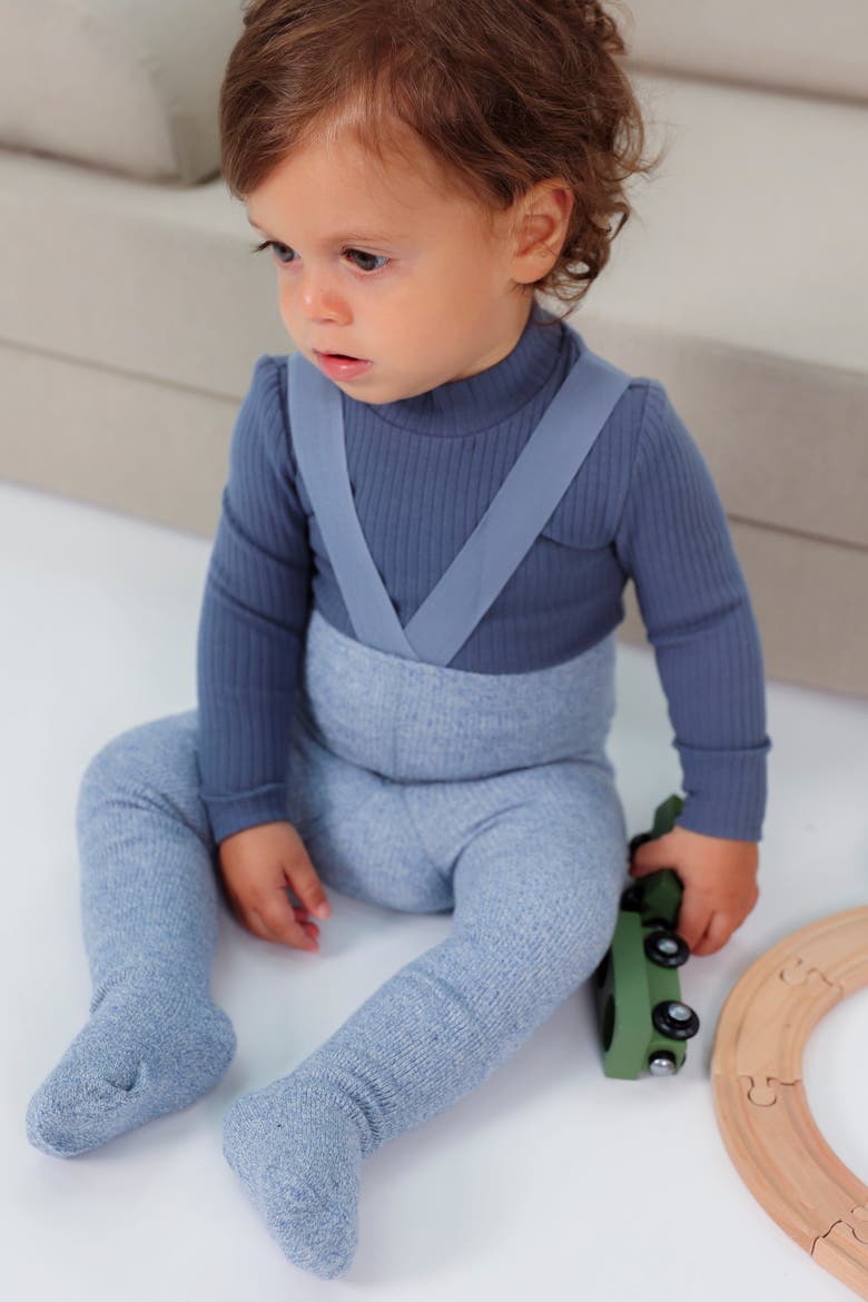 Baby Boys Knit Overall - Sleeveless, Elastic Straps, 80% Cotton 20% Spandex, Alternate, color, Black