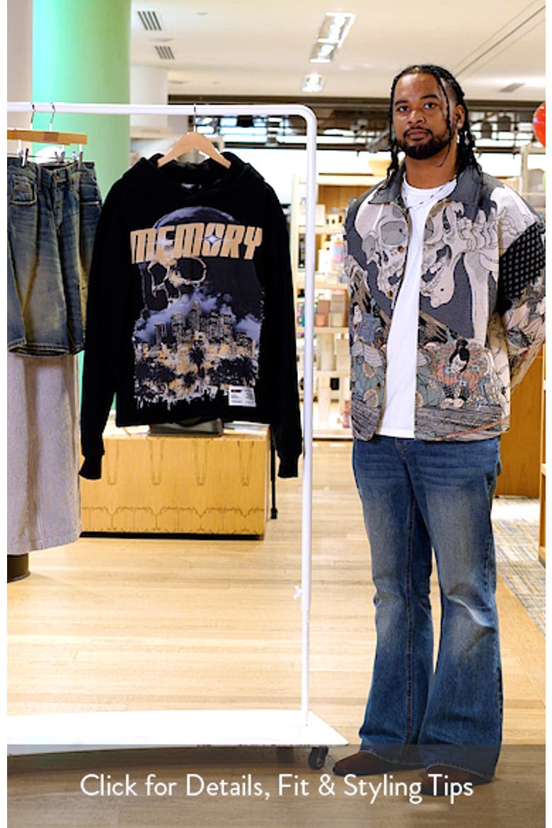 LA Reaper Oversized Cotton Graphic Hoodie video