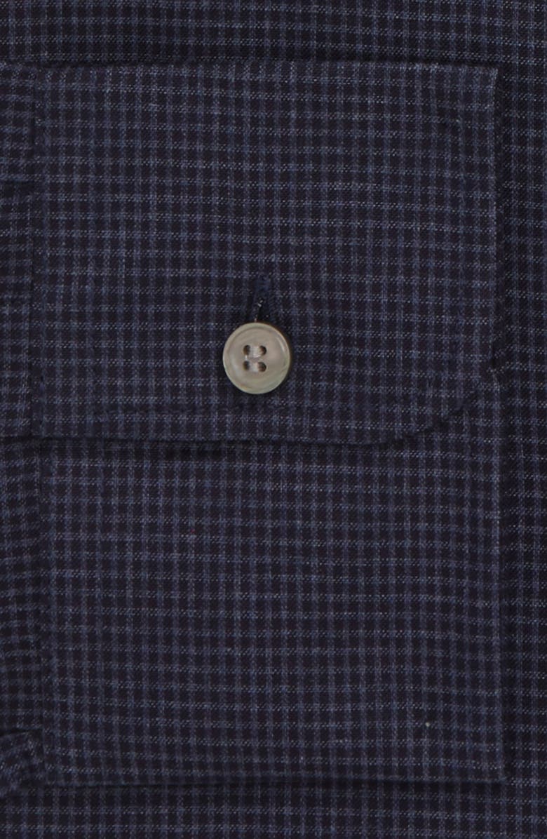 Tiger of Sweden Slim Fit Houndstooth Dress Shirt, Alternate, color, 