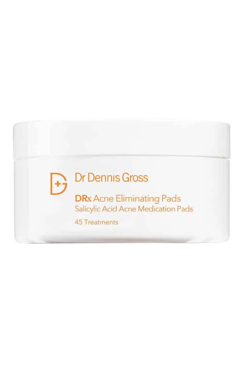 One Step Acne Eliminating Pads - 45 Applications, Main, color, NO COLOR